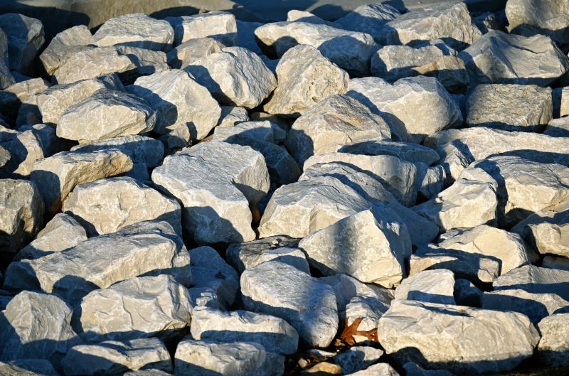 Rip Rap Delivery detail